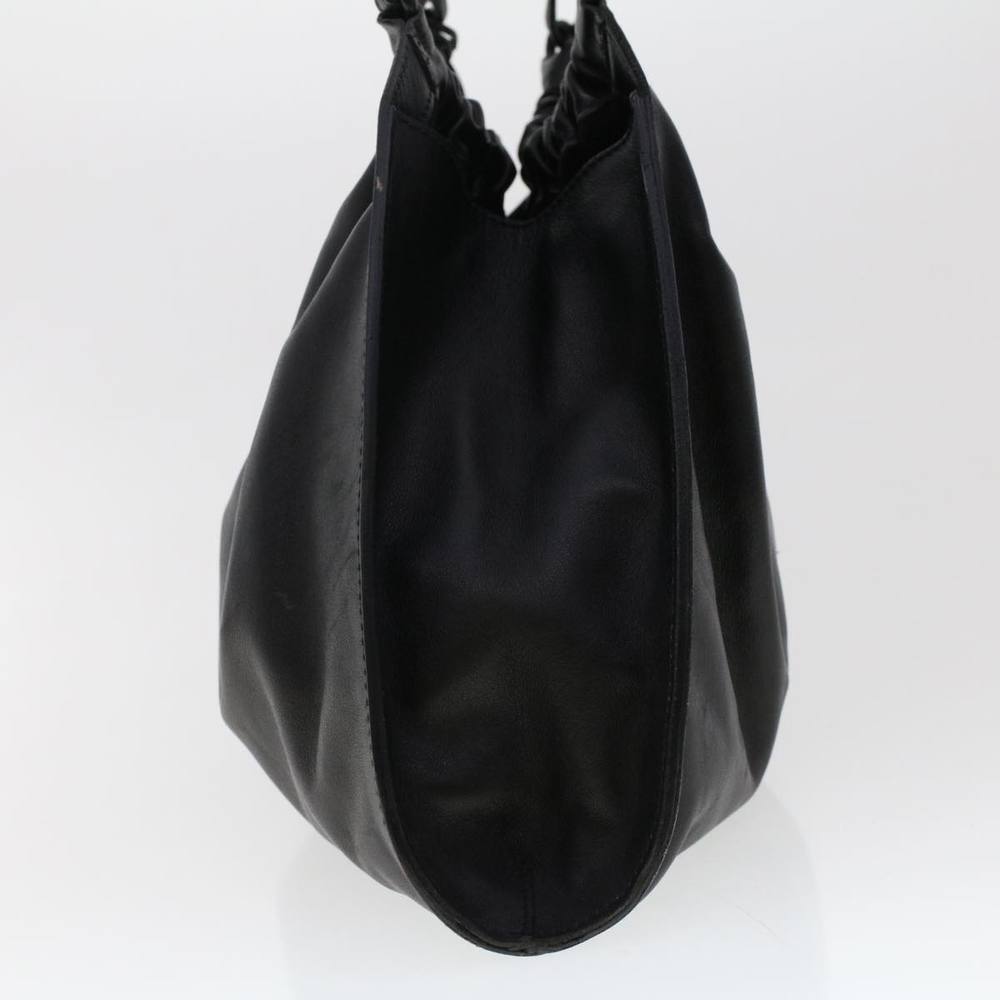 GUCCI Hand Bag Leather Black 76554 Auth bs6473 - Picture 4 of 16